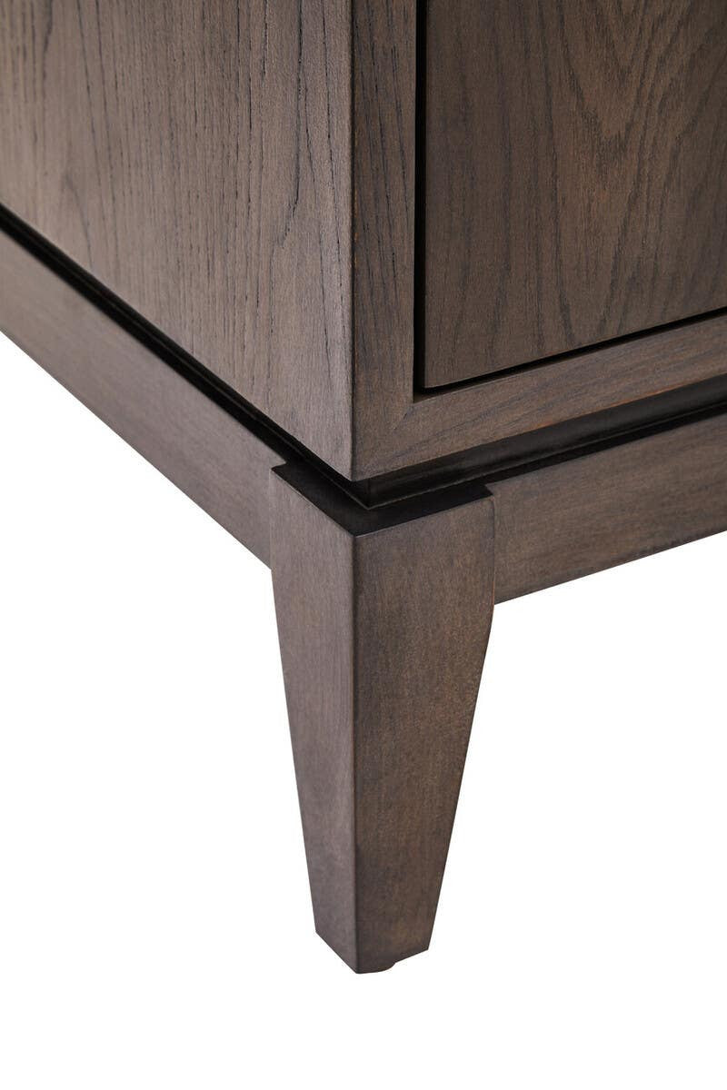 Dimaro Antique Grey Four Door Sideboard – image 11