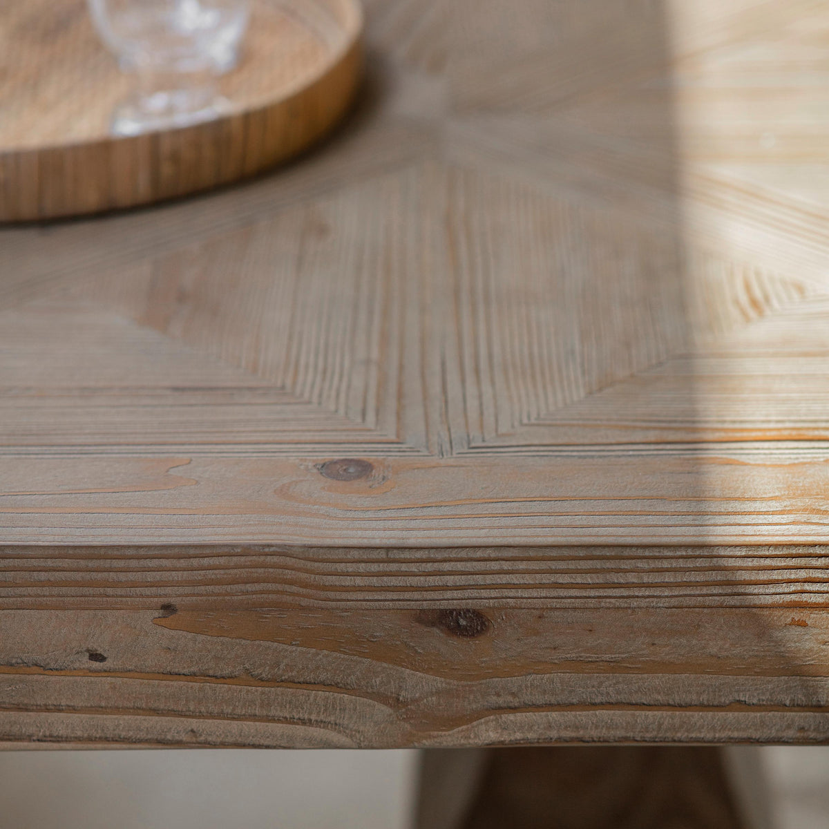 Stanway XL Reclaimed Pine Dining Table — view 5