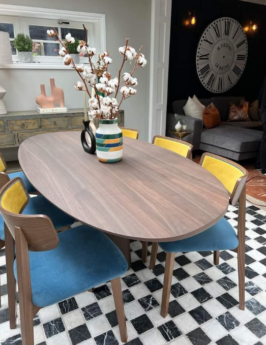 Strata Oval Dining Table 200 cm