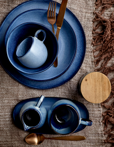 Sandrine Cup, Blue, Stoneware