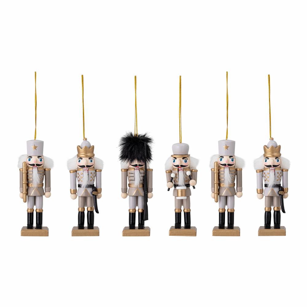 Nikita Nutcracker Ornaments – Set of 6