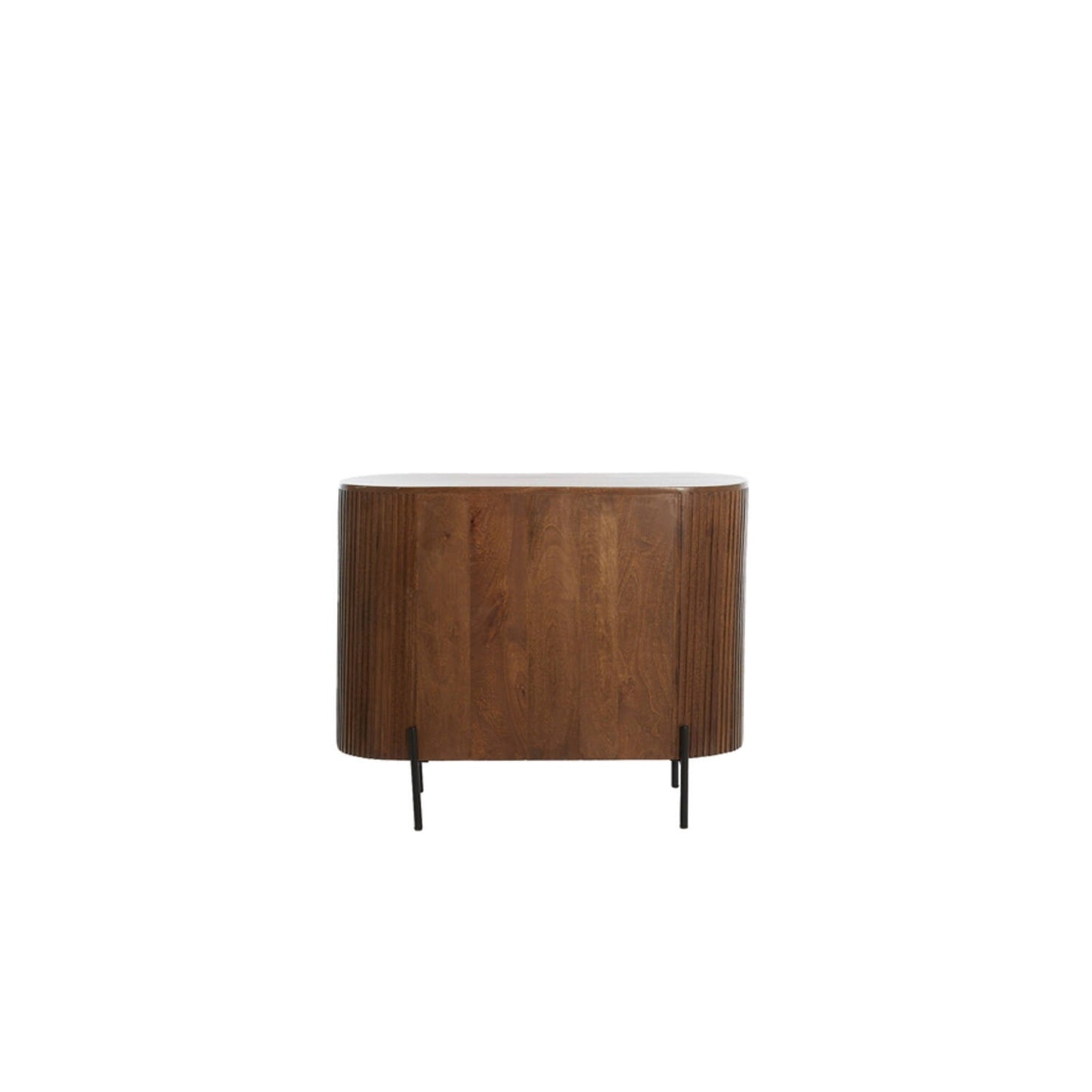 Dumosi Small Wooden Cabinet - Dark Brown