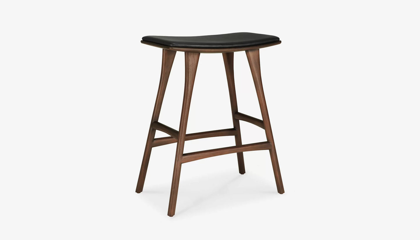 Osso Counter Stool in Leather