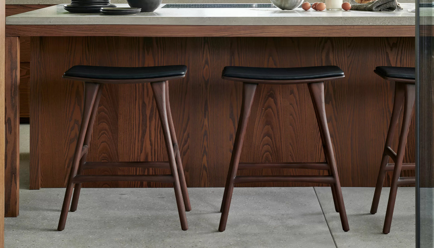 Osso Counter Stool in Leather