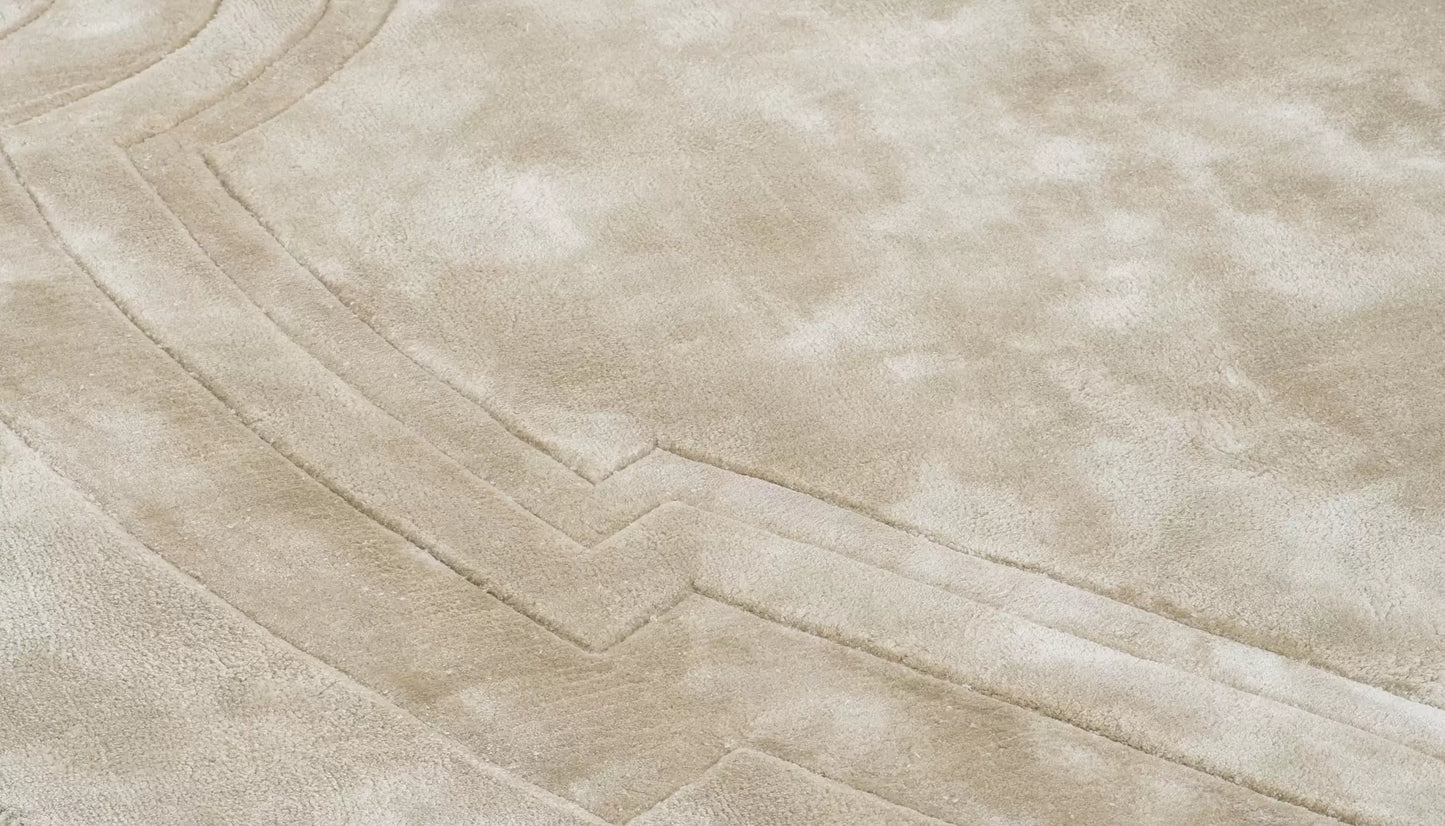 Palazzo Dia 280cm Round Rug in Feather