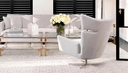 Reeves 200 X 300cm Patterned Rug in Ivory
