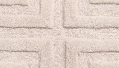 Breck 200 X 300cm Patterned Rug in Ivory