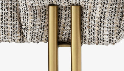 York 3 Seater Sofa in Mademoiselle Beige Fabric