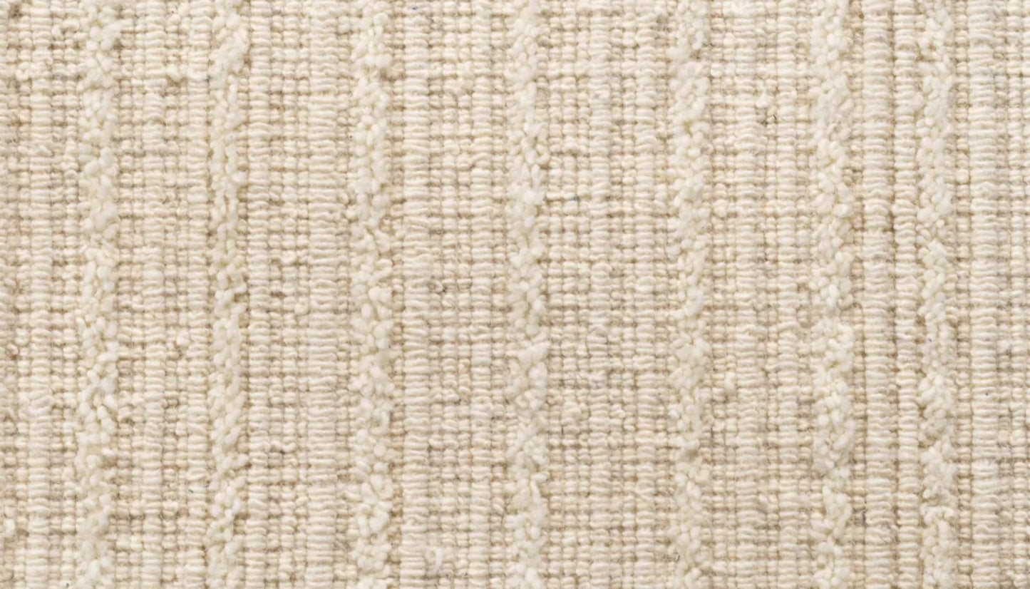 Torrance 200 X 300cm Plain Rug in Ivory