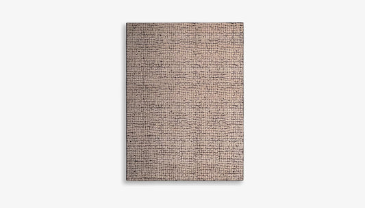 Nirvana 200 X 300cm Patterned Rug in Black & Ivory
