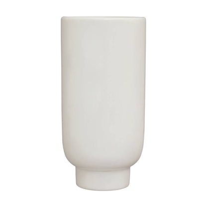 Viso Large Black And White Face Vase
