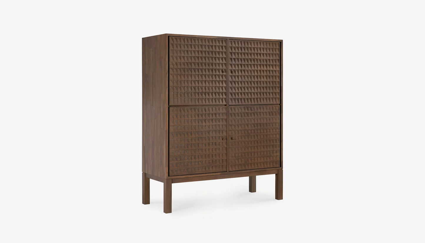 Sono Cabinet in Light Brown Finish