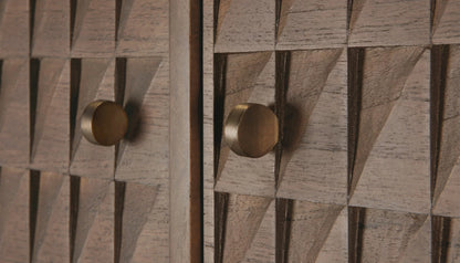 Sono Cabinet in Light Brown Finish