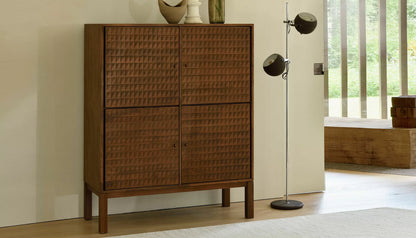 Sono Cabinet in Light Brown Finish