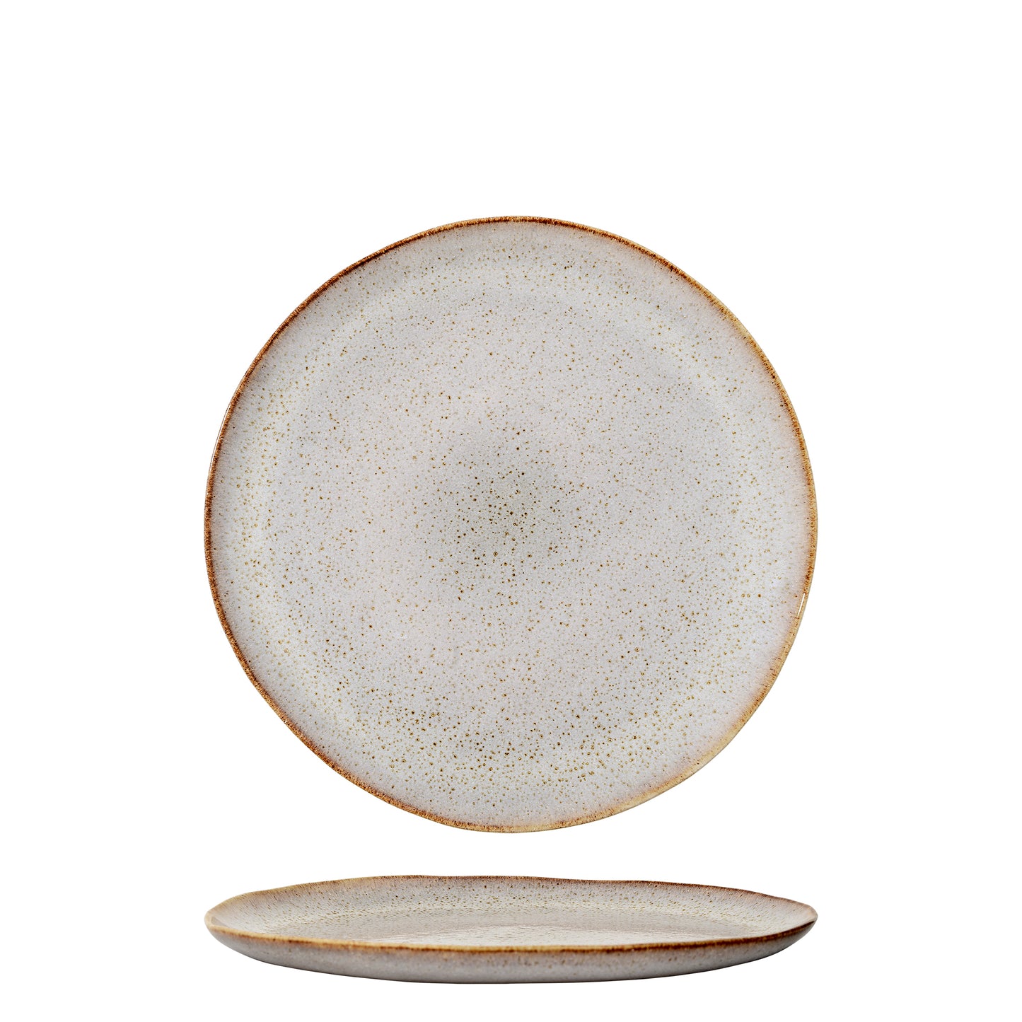 Sandrine Plate, Nature, Stoneware
