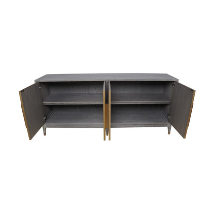 Renmin Cabinet 4 Door Grey Oak