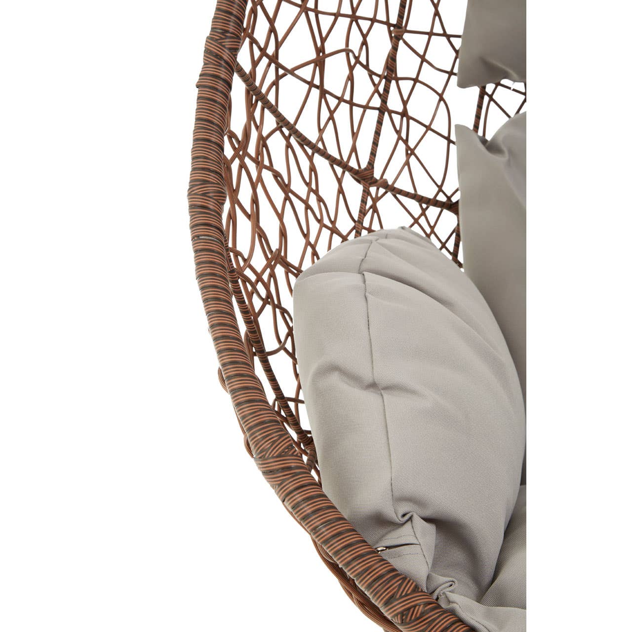 Goa Brown Rattan Hanging Chair