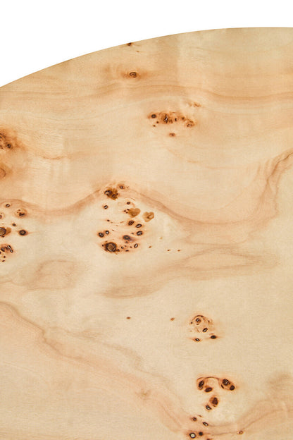 Mota Burl Wood Design Round Coffee Table — supplier image 5