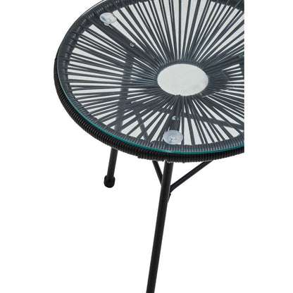 Miami Dual Tone Rattan 3 Piece Patio Set