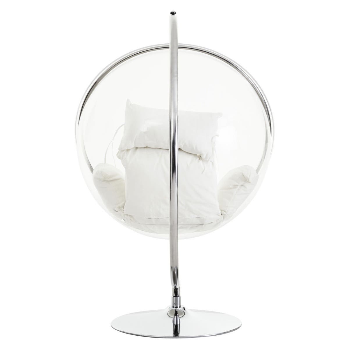 Goa Hanging Chair With Cream Cushions