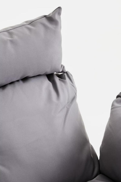 Goa Hanging Chair With Grey Cushions