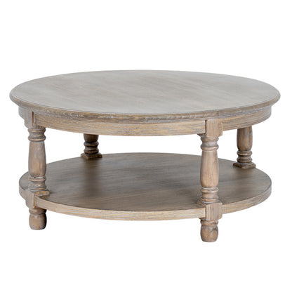 Delphine Collection Round Coffee Table