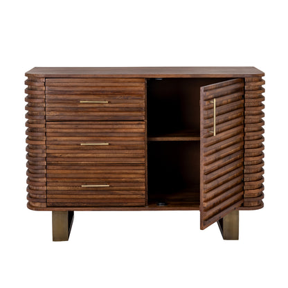 Strata Collection 3 Drawer 1 Door Sideboard — view 3
