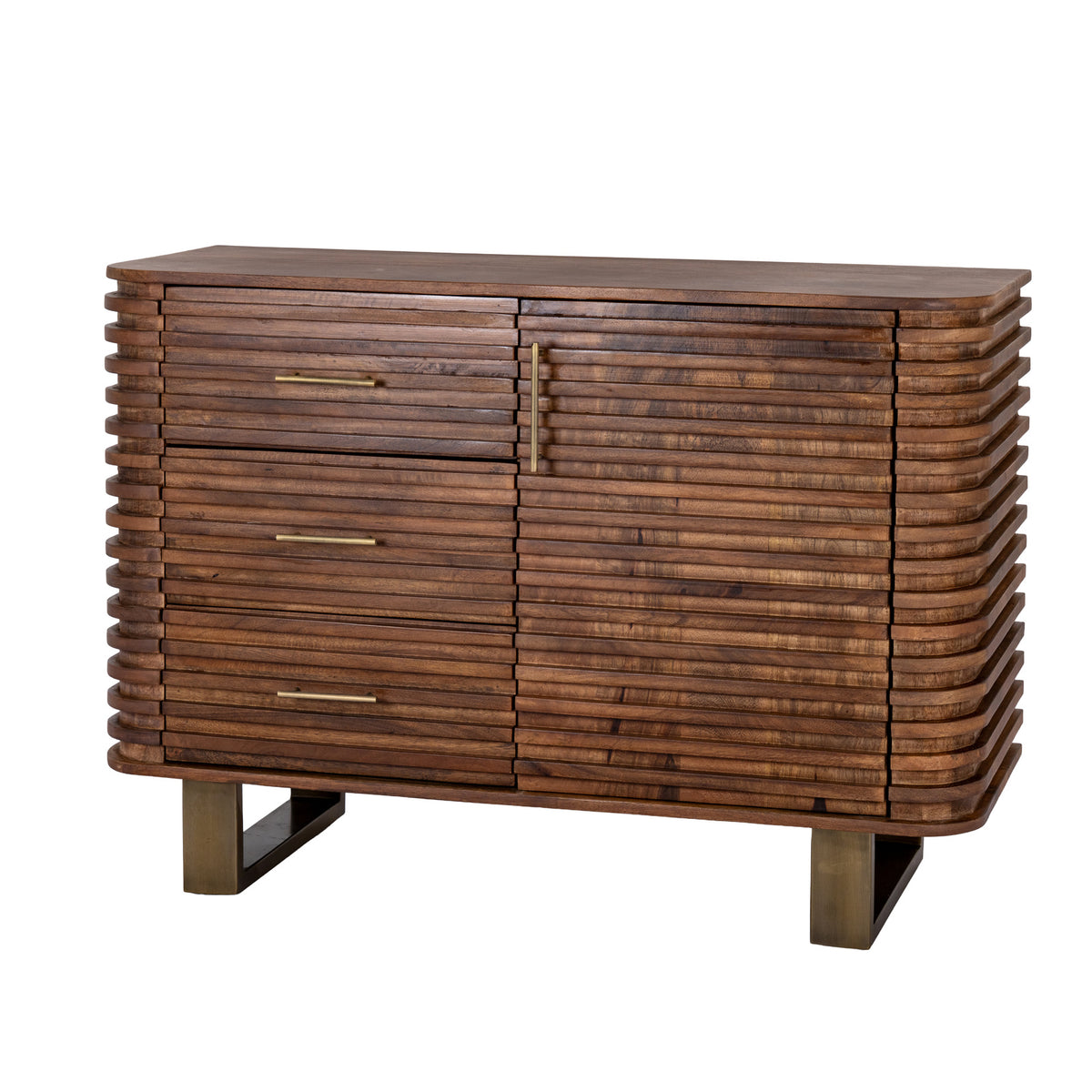 Strata Collection 3 Drawer 1 Door Sideboard — view 1