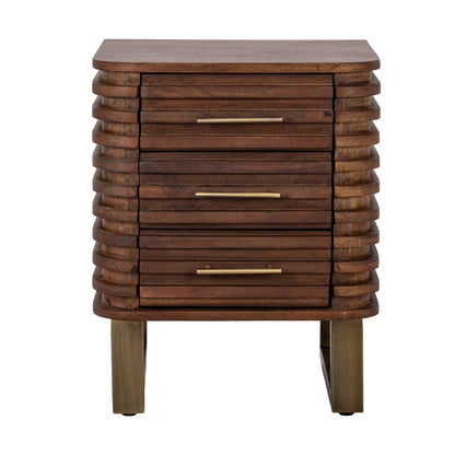 Strata Collection 3 Drawer Side Table — view 2