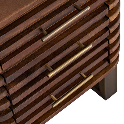 Strata Collection 3 Drawer Side Table — view 6