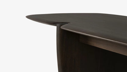 PI Rectangular Coffee Table in Dark Brown Finish
