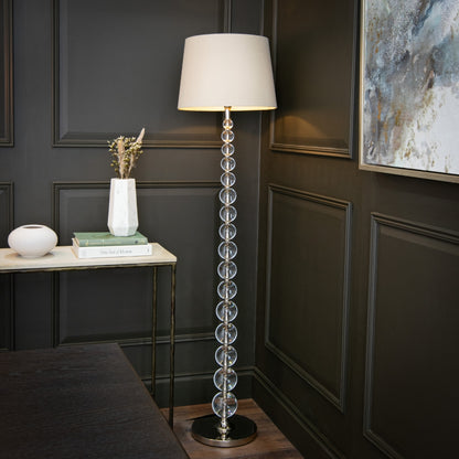 Selaim Nickel Floor Lamp ( Base Only)