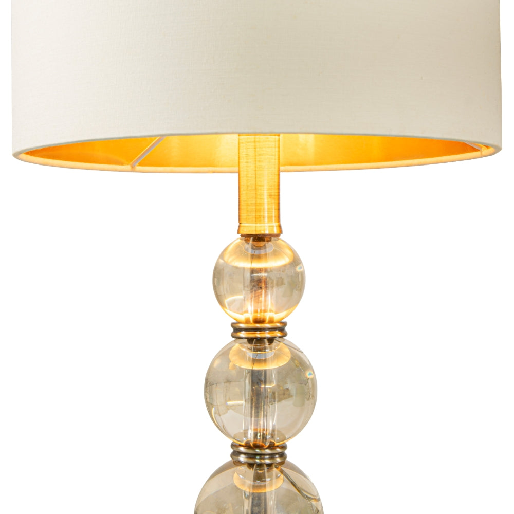 Petite Sophia Antique Brass Finish Table Lamp (Base Only)