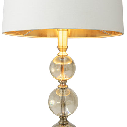 Sophia Antique Brass Finish Table Lamp (Base Only)