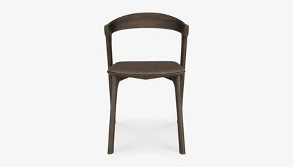 Bok Dining Chair in Fabric With Oak Finish