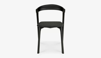 Bok Dining Chair in Fabric With Oak Finish