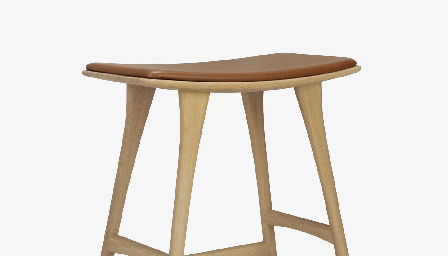 Osso Counter Stool in Leather