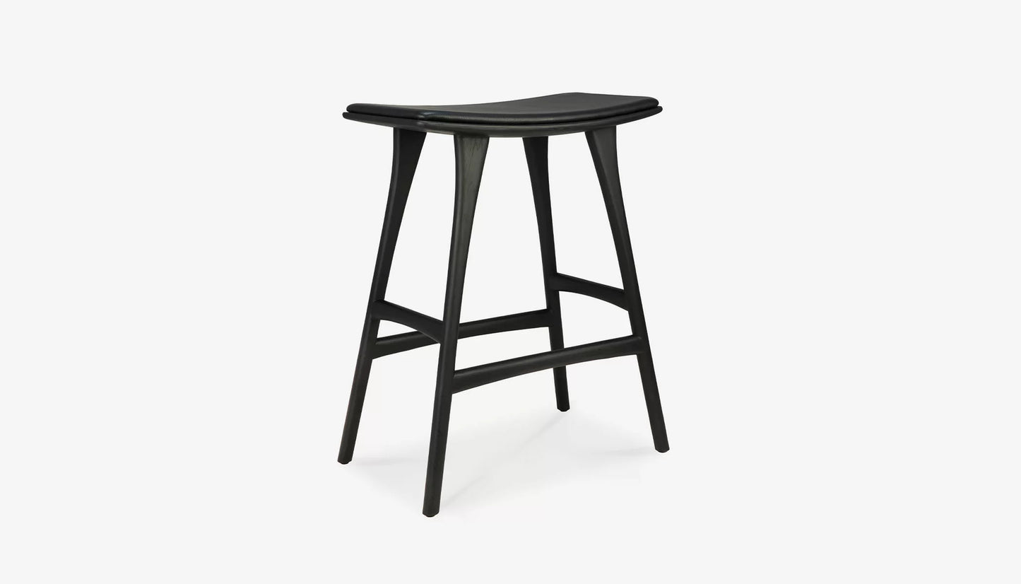 Osso Counter Stool in Leather