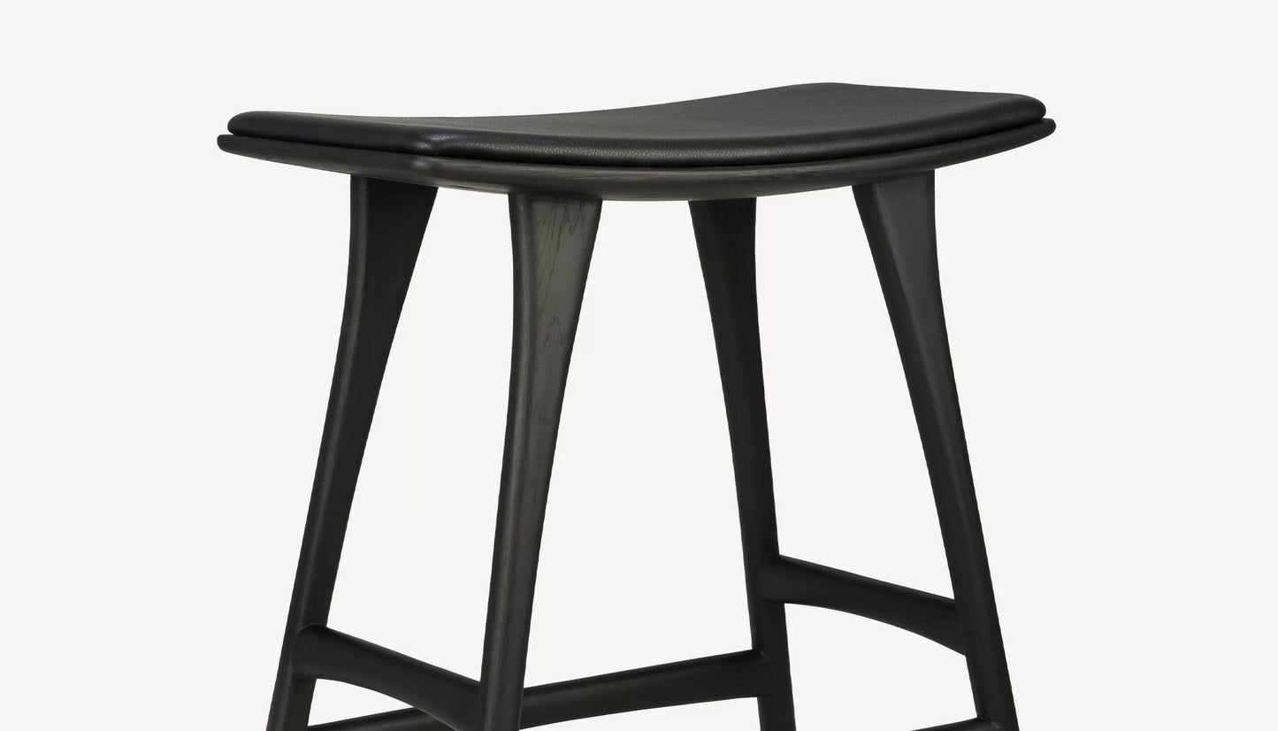 Osso Counter Stool in Leather