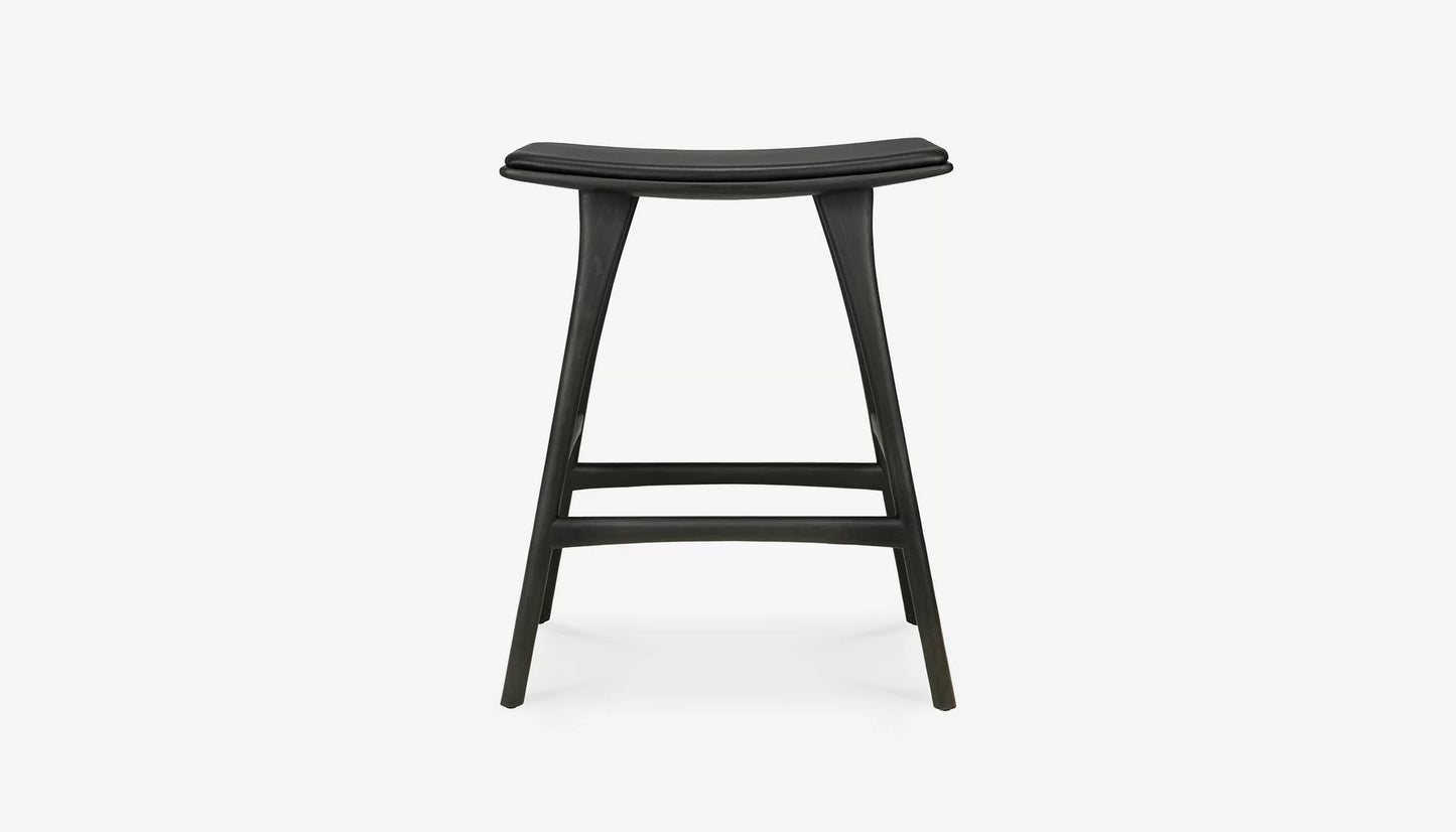 Osso Counter Stool in Leather