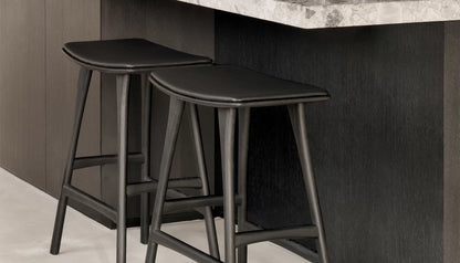 Osso Counter Stool in Leather