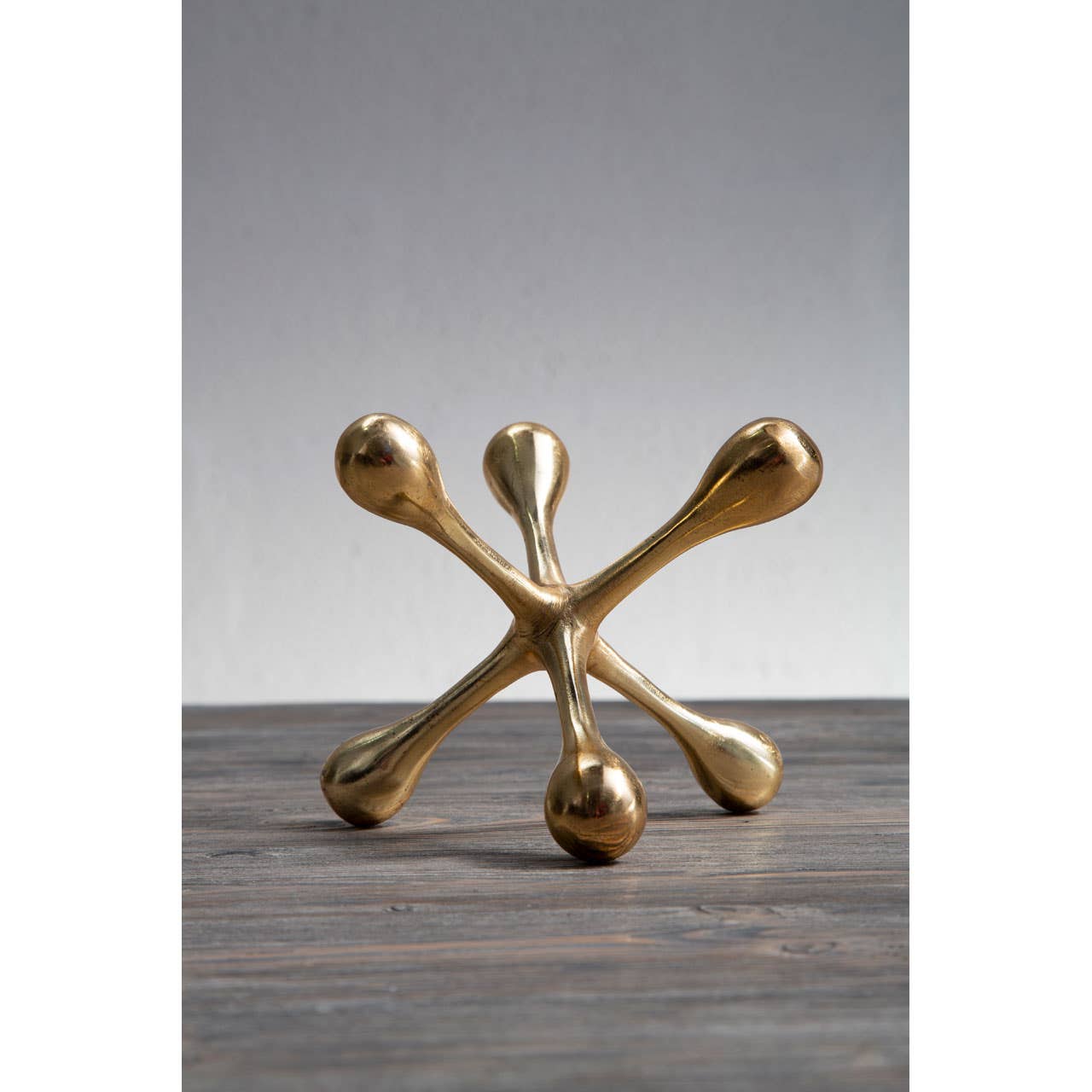 Prato Gold Finish Jack Sculpture