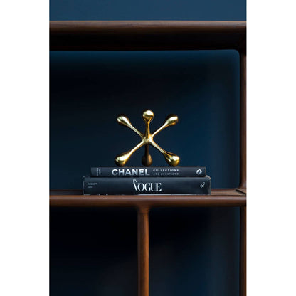 Prato Gold Finish Jack Sculpture