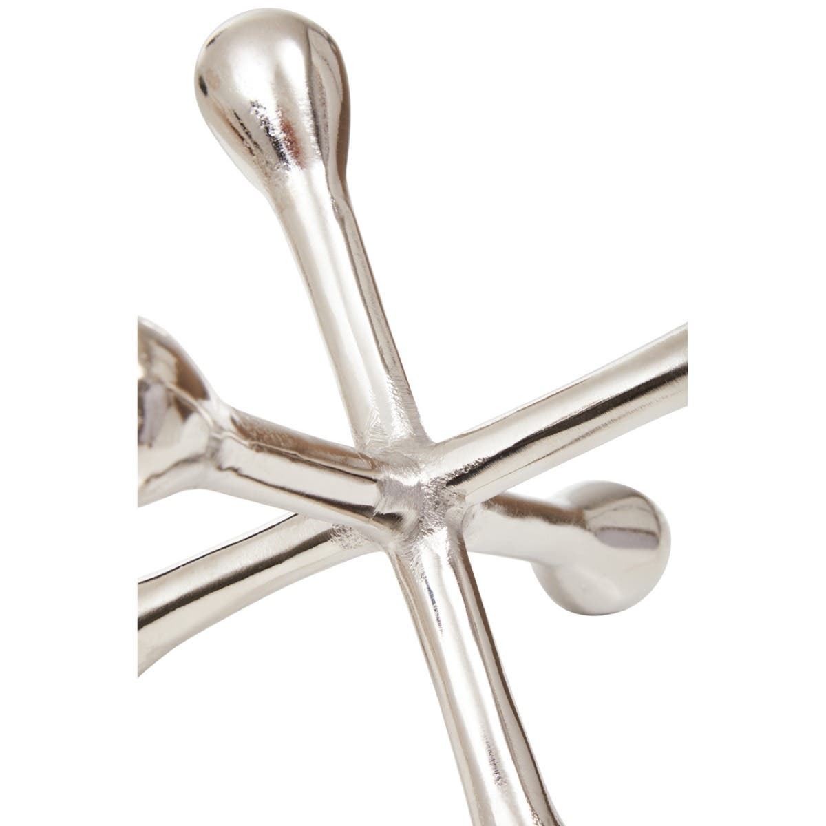 Prato Silver Finish Jack Sculpture