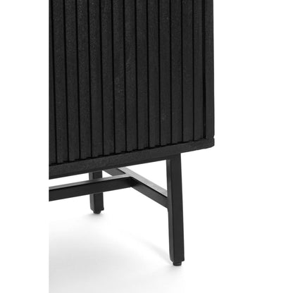 Dubaku Wooden Cabinet - Black