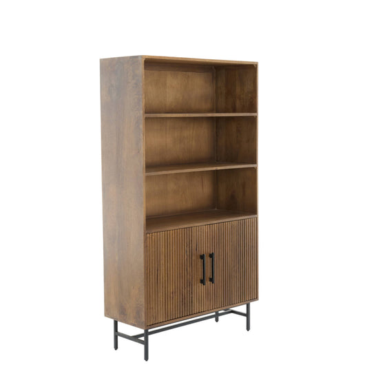 Dubaku Wooden Cabinet - Dark Brown