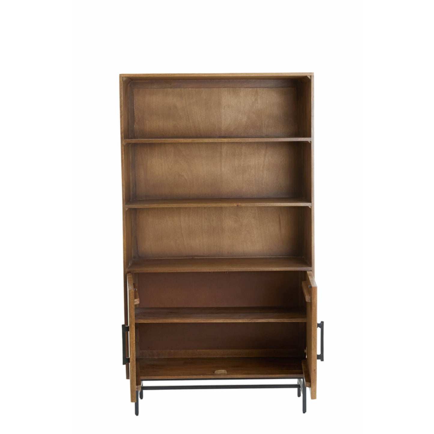 Dubaku Wooden Cabinet - Dark Brown