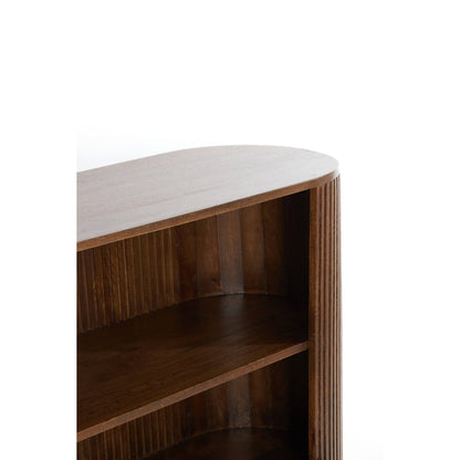 Dumosi Small Wooden Cabinet - Dark Brown