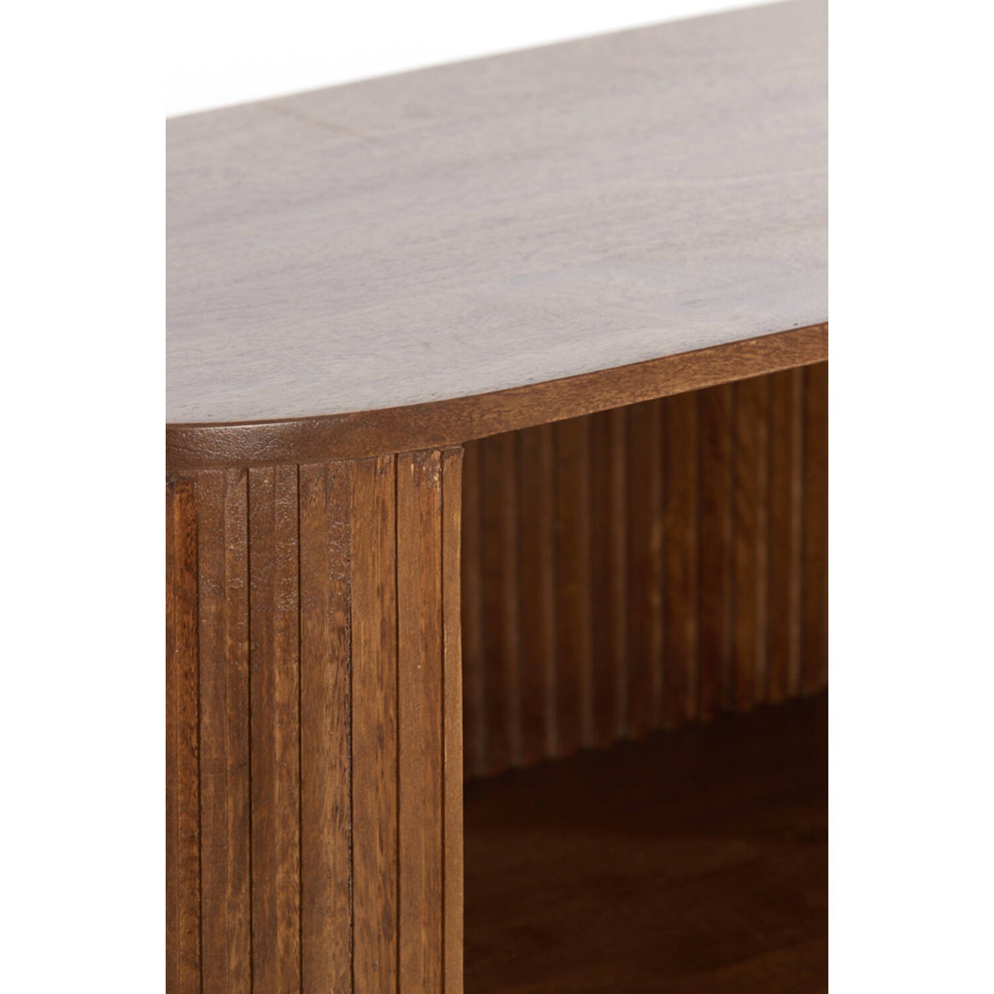 Dumosi Small Wooden Cabinet - Dark Brown