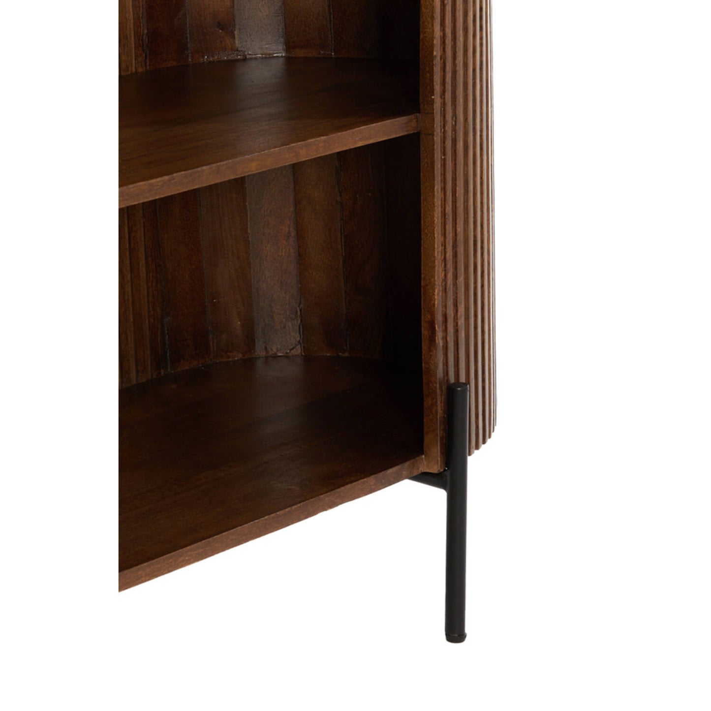 Dumosi Small Wooden Cabinet - Dark Brown